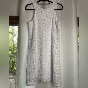 Lilly Pulitzer White Lace Mini Dress